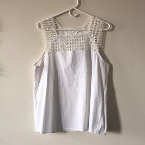 Summer white top